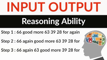 Machine Input Output Reasoning Techniques - Set 5 - for SBI PO / IBPS PO / Clerk / CLAT / RBI / LIC