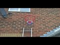 How to DIY - Basketball ring  / hoop installation on Brick wall / how to drill holes on brick /Bolts