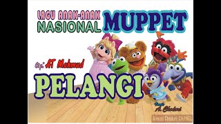 Lagu Anak anak ||  versi suara MUPPET || Pelangi
