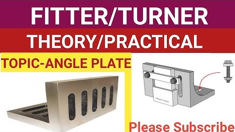 ANGLE PLATE (FITTER TRADE)