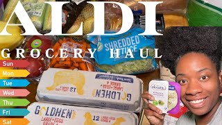 ALDI GROCERY HAUL WITH PRICES | 1 WEEK MEAL PLAN | BREAKFAST LUNCH AND DINNER by Kita Scott 273 views 9 days ago 10 minutes, 41 seconds