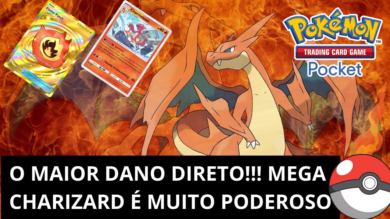 POKÉMON TCG POCKET: ELES QUITAM ANTES DO MONTRO ATACAR!!! MEGA CHARIZARD ASSUSTA GERAL!!!