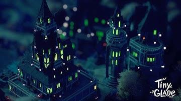 Tiny Glade Haunted Town Build