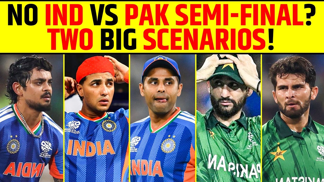 INDIA AND PAKISTAN OUT OF THE SEMI-FINALS? BIG TROUBLE FOR BOTH THE TEAMS! 