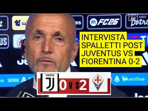 Video Intervista Spalletti post Juventus vs Fiorentina 0-2 :Delusi, ma siamo in Europa League