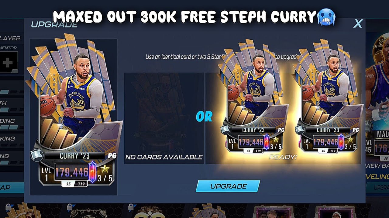 FREE CRAFTABLE FRANCHISE STEPH CURRY 200K PLUS POWER NBA 2K MOBILE ...