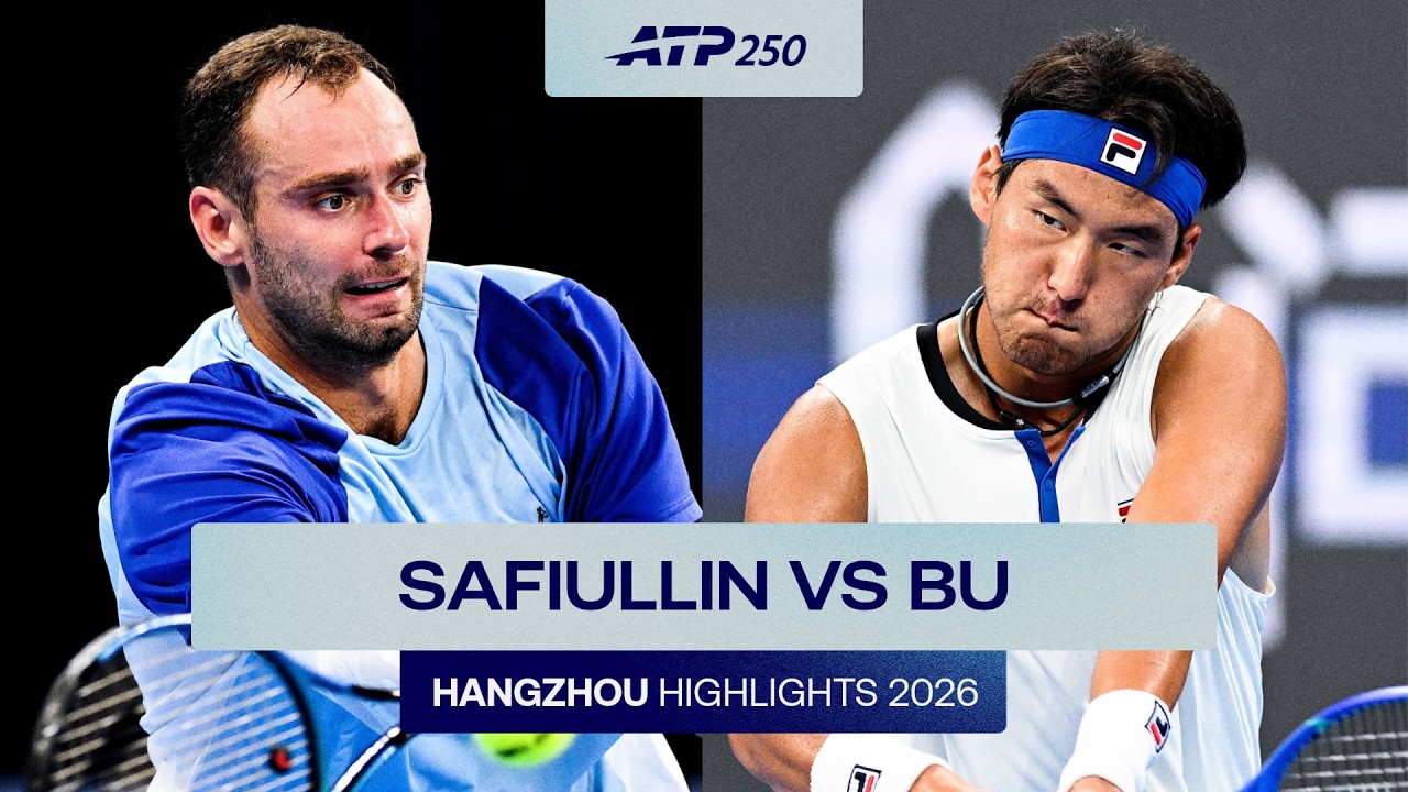 Roman Safiullin vs Yunchaokete Bu Highlights | Hangzhou 2026 Quarter-Final