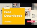 Free Downloads: July [2022] | Free Fonts, Graphic Templates, Web Designs, and More