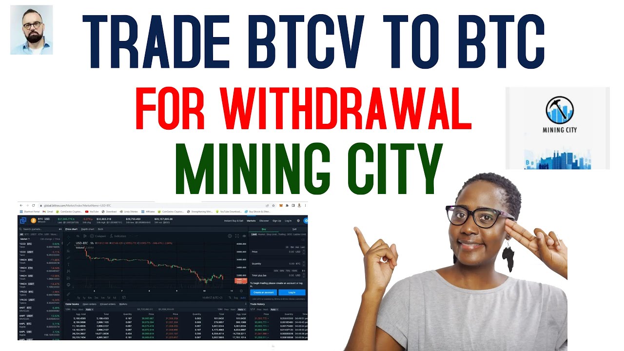 MINING CITY TRADE BTCV TO BTC FOR WITHDRAWAL AND IMPORTANT INFORMATION -  YouTube