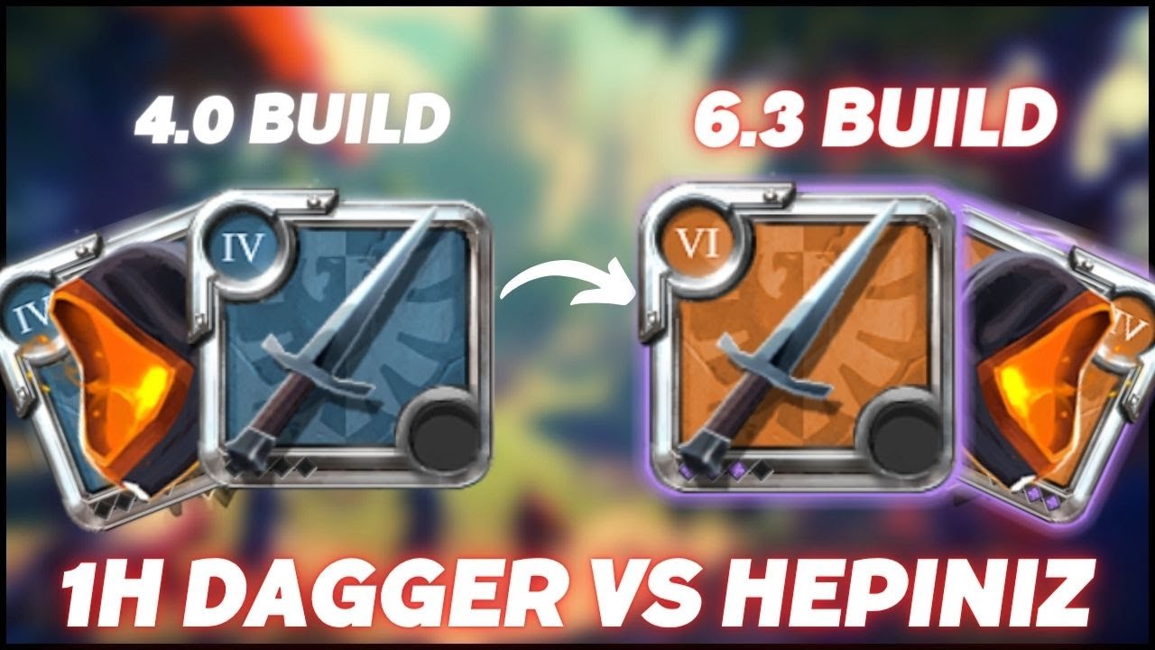 Yoian Tek Siz Hepiniz 1v3 - MOKOKO 1H Dagger - Albion Online Türkçe