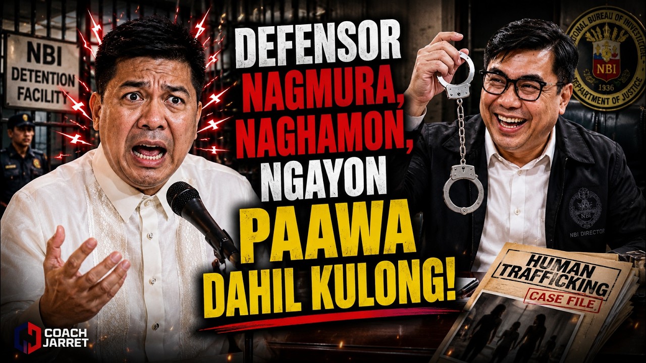 NAGMURA, NAGHAMON, NGAYON PAAWA DAHIL KULONG! Mike Defensor, PA-VICTIM sa kasong HUMAN TR4FFICK1NG!