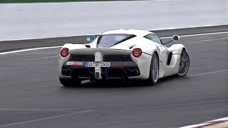 The fastest, most expensive ferrari ever produced, driven and power
sliding on track! during a trackday circuit spa-francorchamps, owner
had some ...