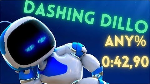 Astro Bot Speedrun Dashing Dillo Any% 0:42,90 (Düsen-Gürteltier)