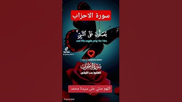 سورة الاحزاب #تيك_توك #المصحف #duet #دويتو #quran #لايك #حالات_واتس #العظماء #صباح_الخير #اكسبلور