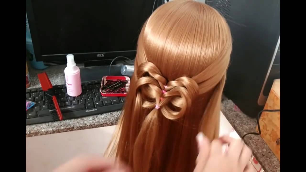 Hairstyle With Rubber Band Quick and Easy Hairstyle in 