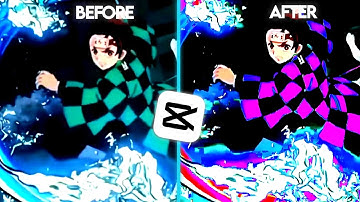 How to Change Object Color/Glow Color/ Neptune Glow in Amv/Edit on CapCut [Tutorial Video] #1