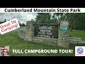 Cumberland Mountain State Park Tennessee & Campground Full Tour Crossville TN.