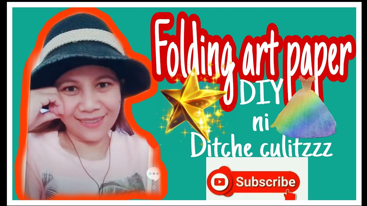 HOW TO MAKE SIMPLE & EASY PAPER STAR & DRESS YouTube