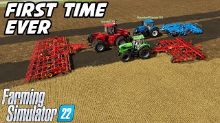 I Joined A Random Console Server And Messed Up | Farming Simulator 22