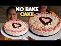 NO BAKE CAKE | TRY NIYO SA VALENTINES! | Precy Meteor