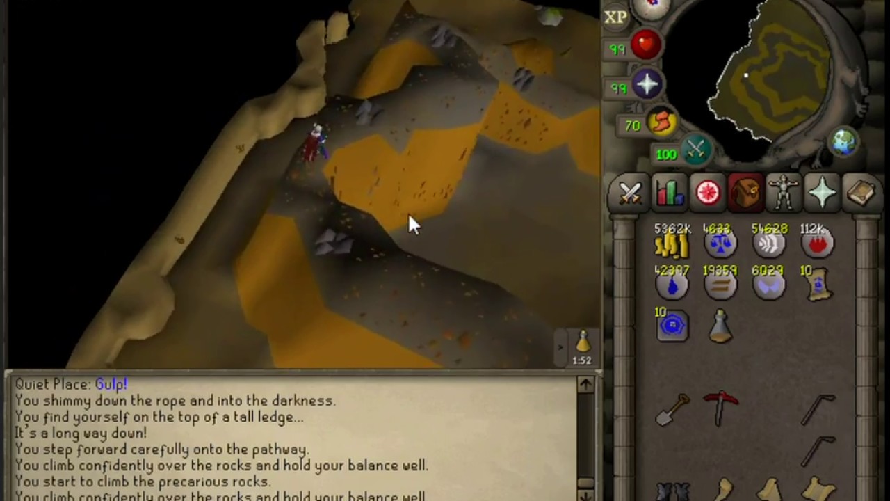 If you're feeling brave, dig beneath the dragon's eye - OSRS