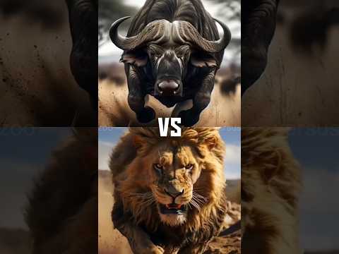 Who will win ? Top 10 strongest animal of Africa #animals #buffalo #lion #crocodile #leopard #shorts