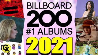 Billboard 200: Every #1 Album - 2021