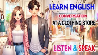 TO IMPROVE BEGINNERS' SPEAKING SKILL THROUGH VIDEO ANIMATION, SHOPPING AT A CLOTHING STORE.