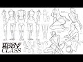  body anatomy pose class  a to z tutorial  