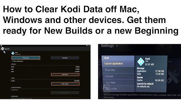 Kodi - How to Clear Data