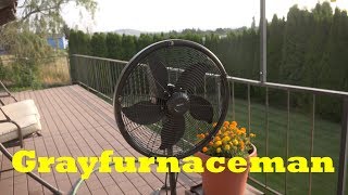 A test of the Newair AF600 misting fan