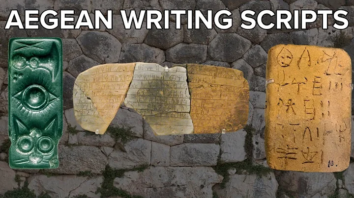 Ancient Aegean Writing Scripts - Explained