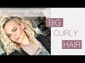 BIG CURLY HAIR side part - Harmonize_Beauty
