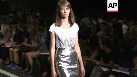 DKNY presents spring collection at NY Fashion Week