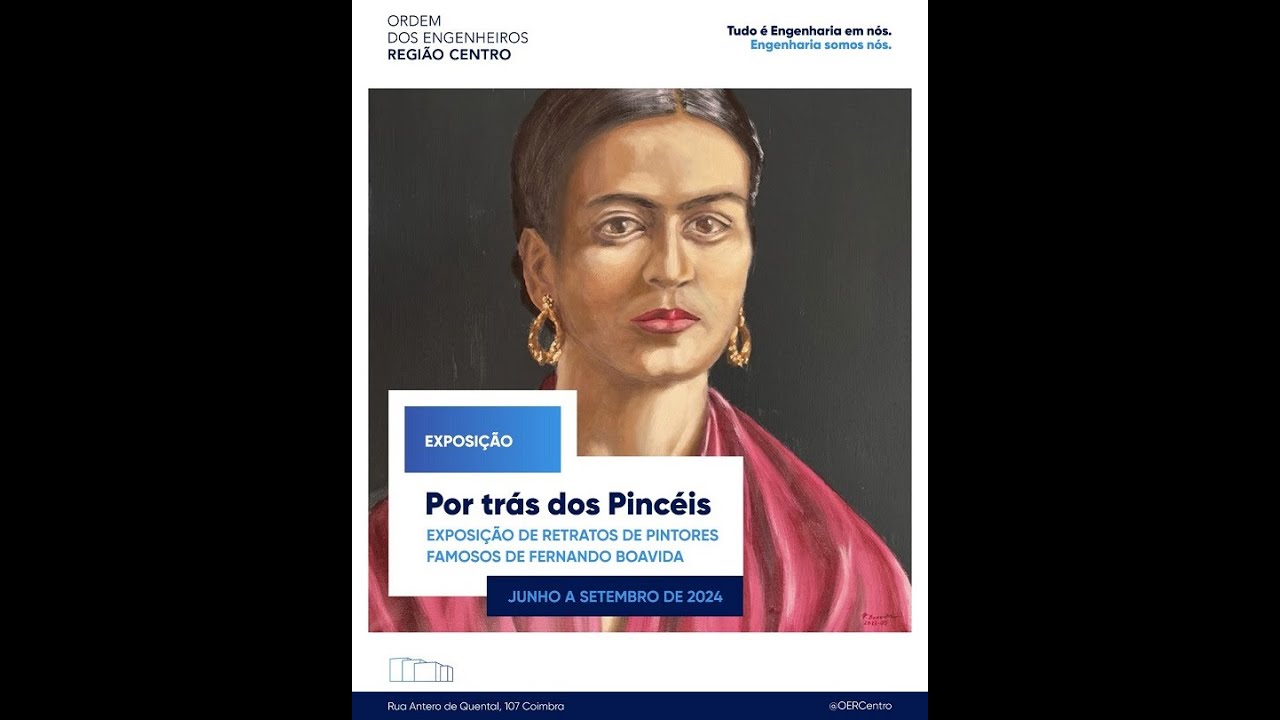 Fernando Boavida - Painting exhibition: Behind the brushes – Portraits of famous painters