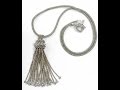 Jewel School:Tassel Necklace