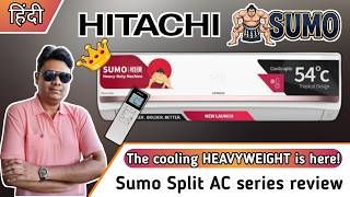 [Hindi] Best AC for HEAVY DUTY cooling? Hitachi 2026 Sumo, Hot &amp; Cold Split AC review, pros &amp; cons