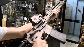 CRW custom Marui Noveske N4 Gbb Camo cerakote + MC Agency arms