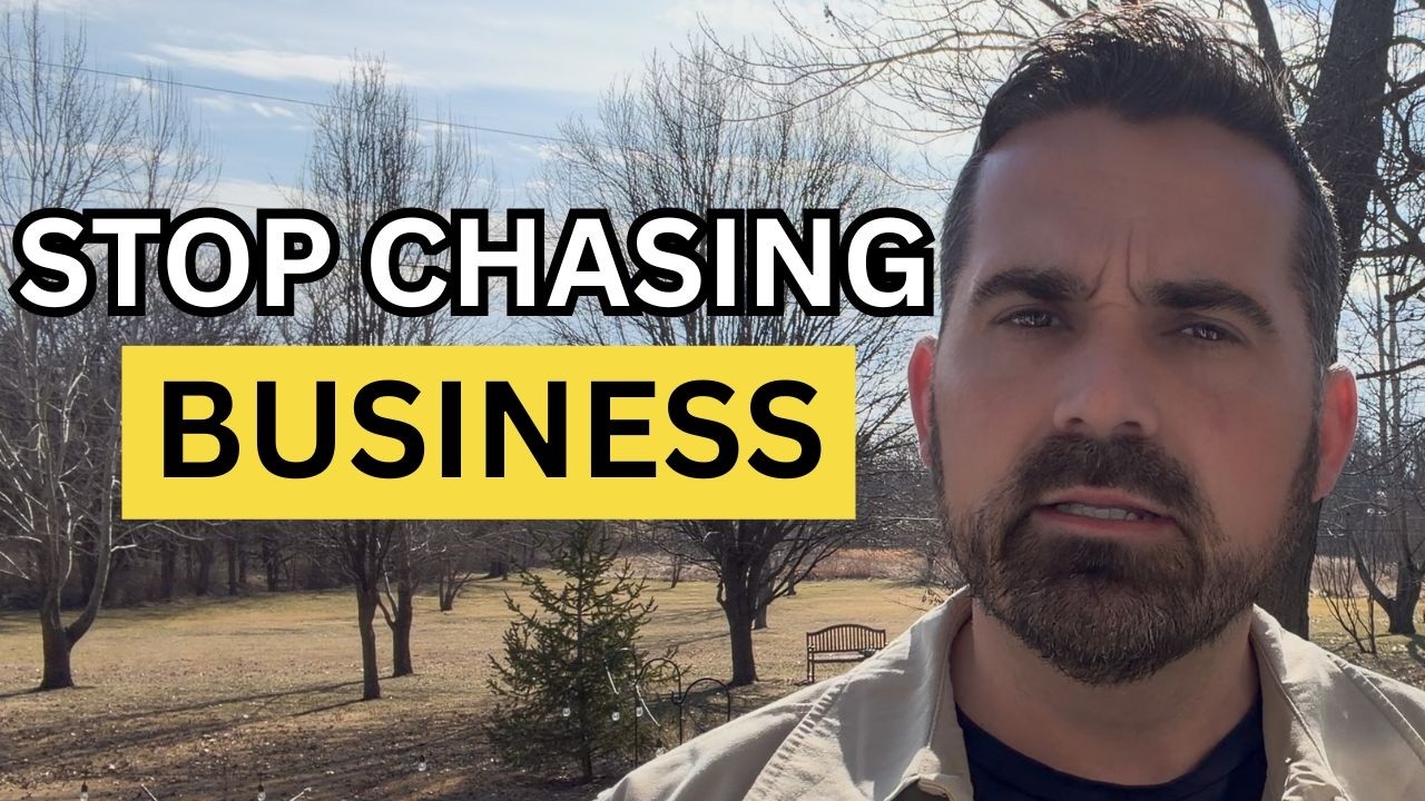 Build a System Where Clients Come To You (attract don't chase)
