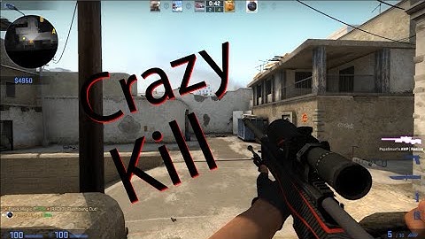 CSGO - Crazy Flashbang Kill!!