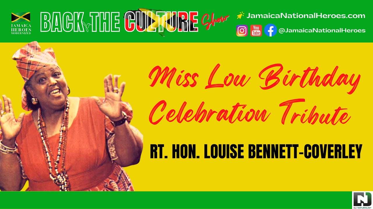 Miss Lou Birthday Celebration Tribute JHM BACK THE CULTURE Show YouTube