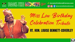 Special Concert for Miss Lou on October 15 – Jamaica Information Service