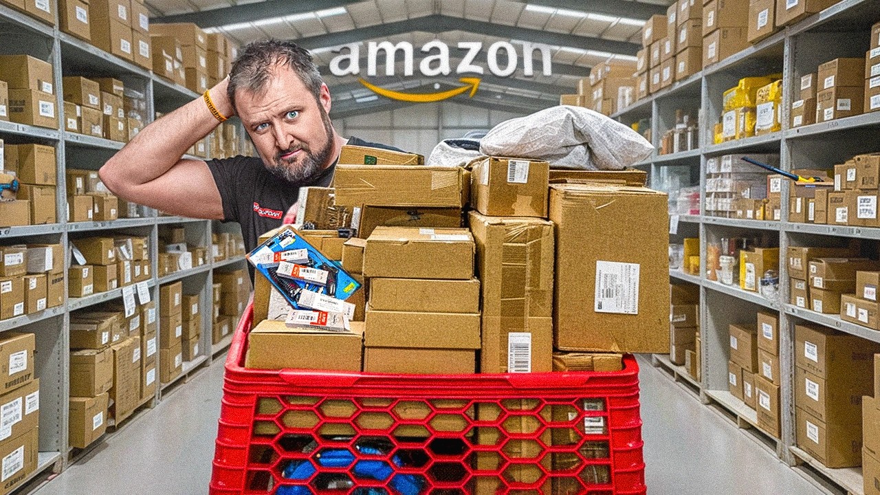 I Bought an Amazon Returns Pallet for £500 DIRECTLY from the Amazon Trade Outlet Store!