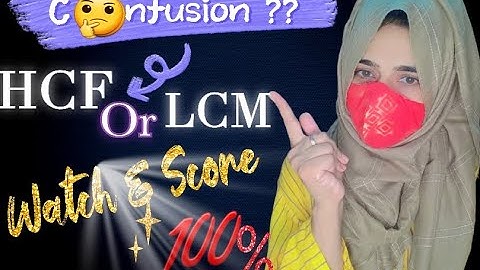 Resolve confusion of HCF/LCM in word problems|keywords|Maths oxford olevel CBSE 10