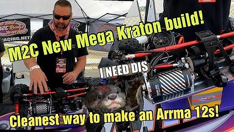 M2C New Mega Kraton platform!!! Cleanest way to make an Arrma 12s!
