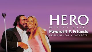 Mariah Carey - Hero [Live Instrumental w/ Luciano Pavarotti] (Pavarotti Orchestral Version)