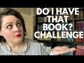 Do I Have That Book? Challenge | Book Tag