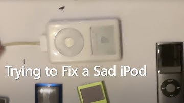 Trying to Fix a Sad iPod