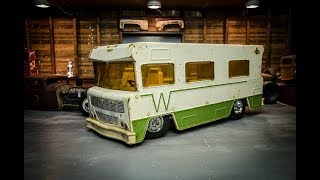 Vintage Tonka Winnebago RC Conversion, Part 2, Axles & Interior