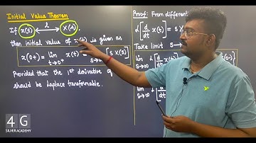 Initial Value Theorem in Tamil | Final Value Theorem in Tamil Signals & Systems | Unit 2 | EC3354